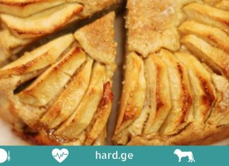 მოამზადეთ ვაშლის გემრიელი და ჰაეროვანი ღვეზელი მარტივად!