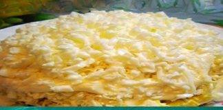 ეს სალათა თავისი სიმარტივით და საუცხოო გემოთი მოგხიბლავთ!