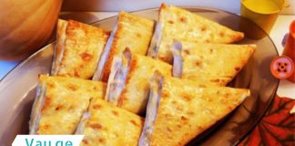 მოამზადეთ წვრილი ლავაშის კონვერტები გოგრით! გამოდის ძალიან გემრიელი!