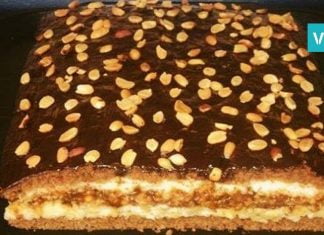 მოამზადეთ დესერტი შოკოლადითა და მიწის თხილით მარტივად! ძალიან მოგეწონებათ…