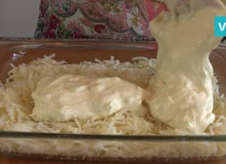 მოამზადეთ კარტოფილის ბრაწულა ქათმით! მარტივი და გემრიელია…