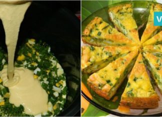 სწრაფად მოსამზადებელი ღვეზელი კვერცხით-უგემრიელესია!