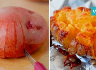 ამ მეთოდით მომზადებული, გამომცხვარი კარტოფილი განსაკუთრებით გემრიელი გამოვა!