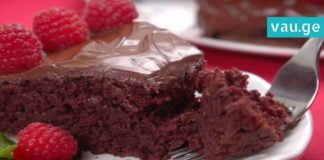 შოკოლადის უგემრიელესი ნამცხვარი-მოამზადეთ უმარტივესად!