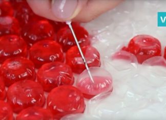 მოამზადეთ ჟელეს კანფეტები სახლის პირობებში მარტივად და იაფად! გემრიელია…