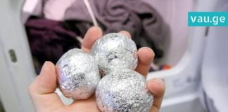 აი, რატომ ჩააგდო მან სარეცხ მანქანაში ალუმინის ფოლგის ბურთები-შედეგი გასაოცარია!