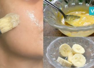 ბანანის ნიღაბი, რომელიც სახის კანს აახალგაზრდავებს და არბილებს. ეფექტური მეთოდია