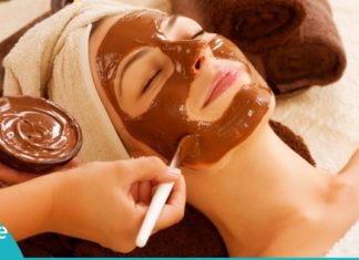 ეს შოკოლადის ნაღებია და არ უნდა ჭამოთ, ის სახეზე უნდა წაისვათ.. ნაოჭები განადგურებულია!