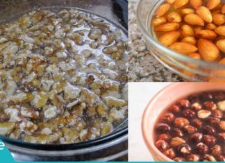 აი რატომ უნდა ჩაალბოთ თხილეული წყალში მოხმარებამდე. ის, რაც აქამდე არ იცოდით