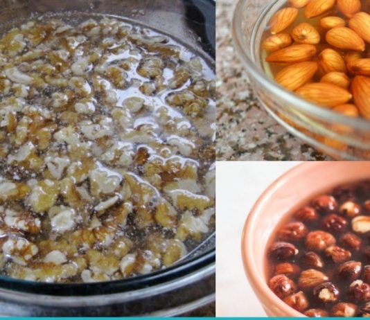 აი რატომ უნდა ჩაალბოთ თხილეული წყალში მოხმარებამდე. ის, რაც აქამდე არ იცოდით