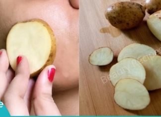 დაიდეთ კარტოფილი კანზე და ნახეთ რა დაემართება ნაოჭებს და გამონაყარს.