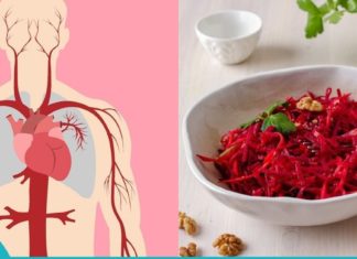 ჭარხლის 5 სალათი გულსისხლძარღვთა სისტემის გასაძლიერებლად. გემრიელი და სასარგებლოა