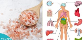 ჰიმალაის მარილის 1 ჩაის კოვზი გამოდევნის ტოქსინებს და ამცირებს ცხიმებს მუცლის მიდამოში!