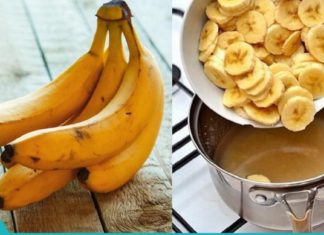 ბანანი დარიჩინით: ნებისმიერი ტაბლეტის ნაცვლად.