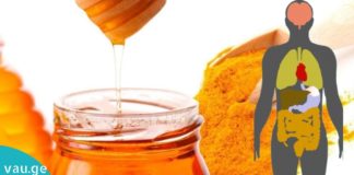 რა ხდება თქვენს ორგანიზმში, როდესაც მიირთმევთ კურკუმას თაფლით.