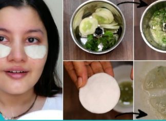 ნიღაბი თვალების გარშემო კანისთვის: ხდის ნაზსსა და ახალგაზრდულს.