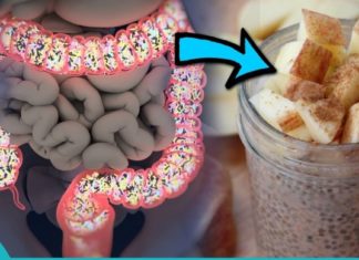 გაასუფთავეთ ტოქსიკური ნარჩენებისგან ნაწლავები ვაშლით, თაფლით და ჩიას თესლით.