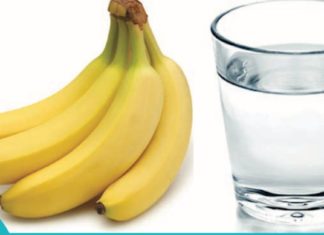 მოიცილეთ ხველა და ბონქიტი ბანანისა და წყლის ნაყენით.