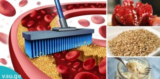 საკვები, რომელიც დაგეხმარებათ არტერიების გასუფთავებაში