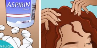 Ჩვეულებრივი ასპირინის ტაბლეტები გახდის თქვენს თმას ბზინვარესა და სქელს