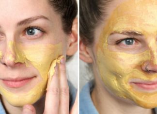 ყვითელი თიხის გასაოცარი ეფექტი სახის კანზე