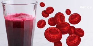 ანემიის მკურნალობა ხალხური მეთოდით