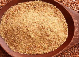 გაასუფთავეთ სხეული სელის თესლის ფქვილით