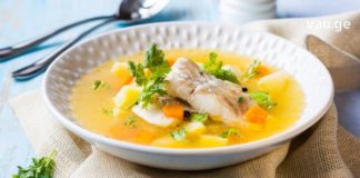 თევზის ბულიონის რეცეპტი მრავალი დაავადებისათვის – პოპულარული რწმენის თანახმად, თევზის ბულიონს შეუძლია განკურნოს ადამიანი ყველა დაავადებისგან.