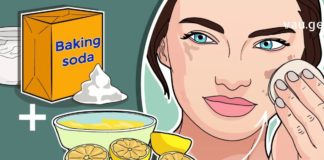 ეს არის საუკეთესო სახის ნიღაბი, რომელიც ოდესმე გამომიცდია : შეურიეთ სოდა და ლიმონი.