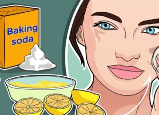 ეს არის საუკეთესო სახის ნიღაბი, რომელიც ოდესმე გამომიცდია : შეურიეთ სოდა და ლიმონი.