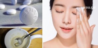 მე ეფექტურად ვიწმენდ სახის კანს: ასპირინი-თაფლის ნიღაბი