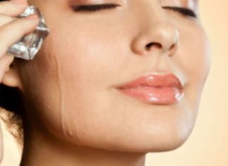 ცნობილი მსახიობის ეფქტური მეთოდი – ყინული ეთერზეთებით : სახის გამაახალგაზრდავებელი მასაჟისთვის !