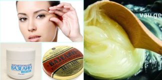 ქალებში ასაკობრივი ლაქების ნებისმიერი პრობლემის მოხსნა შეუძლია ამ მეთოდს: დაგჭირდებათ: 30 გრ ხურმის ფოთოლი; 30 გრ ვაზელინი.