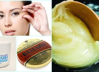 ქალებში ასაკობრივი ლაქების ნებისმიერი პრობლემის მოხსნა შეუძლია ამ მეთოდს: დაგჭირდებათ: 30 გრ ხურმის ფოთოლი; 30 გრ ვაზელინი.