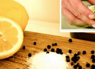 გამოიყენეთ ლიმონი, მარილი, წიწაკა და თქვენ გათავისუფლდებით ბევრი პრობლემისგან.