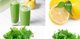 ლიმონისა და ოხრახუშის ნაყენი უმოკლეს დროში დაშლის ყველანაირ კენჭებს თირკმელებში