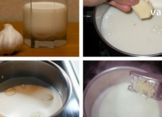 ნივრიანი რძე არის ჯადოსნური საშუალება. მკურნალობს ყველაფერს: ხველას, ართრიტს, გულის პრობლემებს, რადიკულიტს, უძილობას