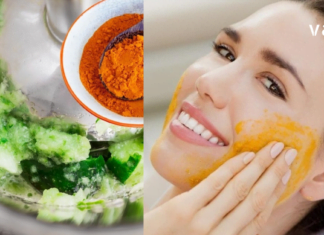 კურკუმისა და კიტრის იდეალური ნიღაბი გლუვი და უნაკლო სახის კანისთვის – 100 %-იანი შედეგი სულ რაღაც ერთ კვირაში !