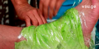 შეიხვიეთ ფეხები კომბოსტოთი 1 საათის განმავლობაში და ნახავთ რა დაემართება აუტანელ ტკივილს სახსრებში