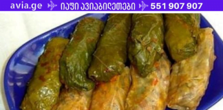 ჩემი დედამთილის საიდუმლო რეცეპტი – აი ასე ამზადებს კომბოსტოს ფოთლისა და ვაზის ტოლმას -ვინც კი დააგემოვნა აღფრთოვანება ვერ დამალა..