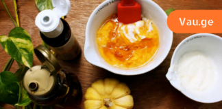 ასე მომზადებული ნიღაბი აფერხებს კანის დაბერებას! 1 კვირის თავზე ჩემი კანი გაცილებით მკვრივი და პრიალაა!!