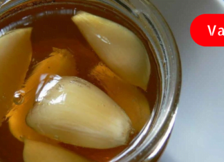 Ვაშლის ძმარი, ნიორი და თაფლი: სასწაულებრივი კომბინაცია – აძლიერებს იმუნიტეტს, აქვეითებს არტერიულ წნევას, ქოლესტერინის დონეს, სახსრების ტკივილის და ჩიყვს.