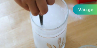 წყალი ძმრითა და სოდით: ეს ჩვენი ჯანმრთელობისთვისაა!