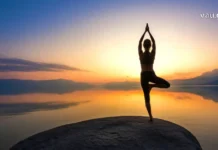 ჯანმრთელობა და მოგზაურობა: რატომ არის დასვენება ორგანიზმისთვის აუცილებელი A woman standing on a mountain peak breathing fresh air, symbolizing health and freedom.