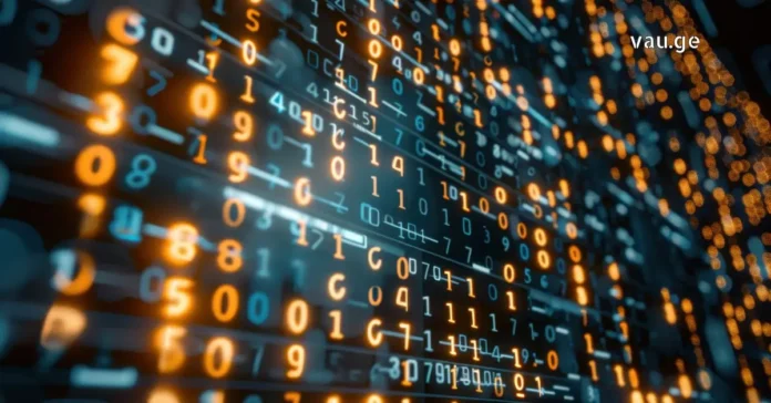 Abstract data visualization representing digital algorithms and flight price trends